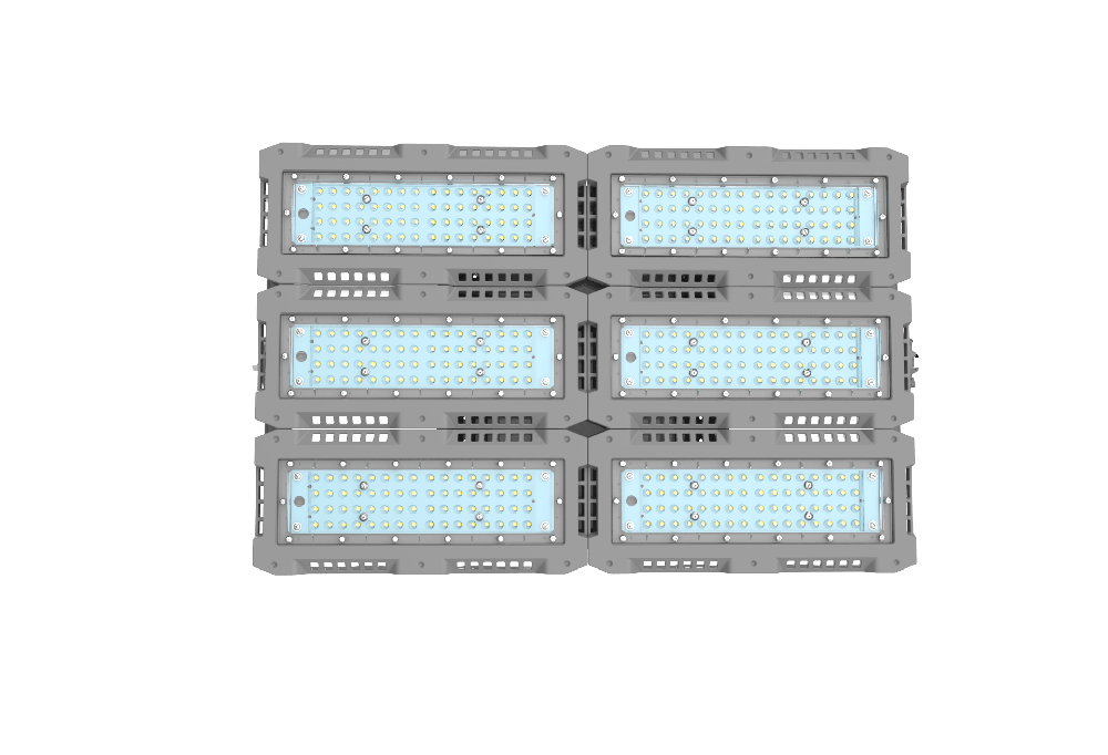 DOS9770六模組 240-600W LED三防投光燈